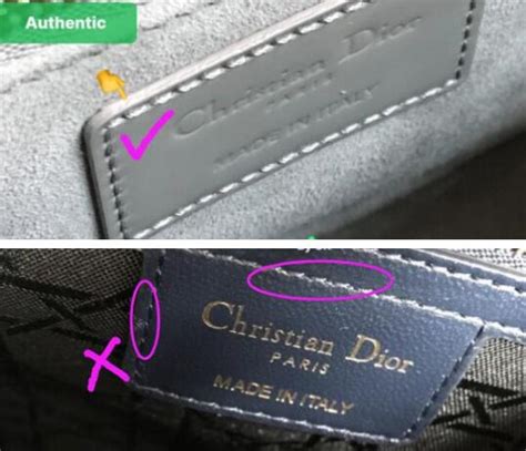 fake dior tag|christian dior authenticity check.